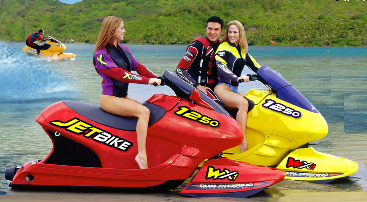 water bike jet ski