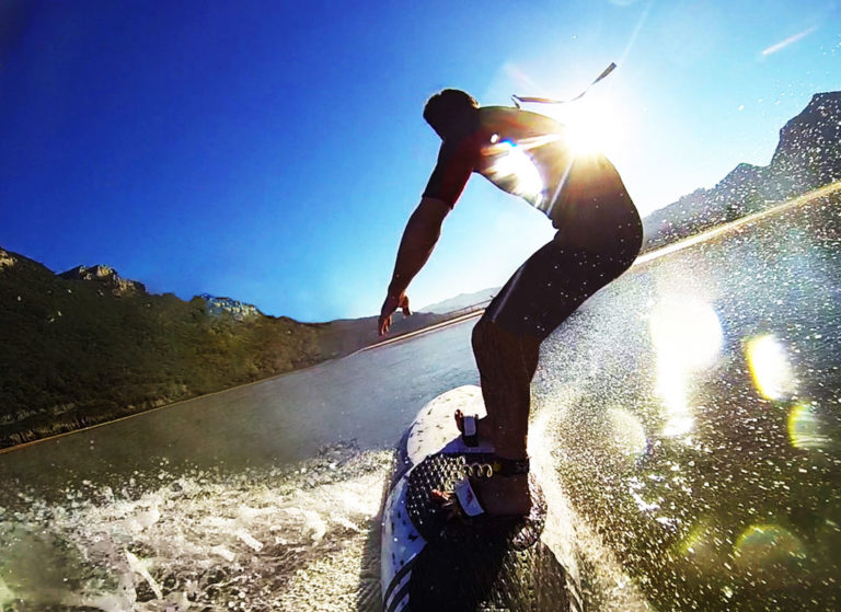 Video: Tiny Two-Strokes Power These Jetsurf Boards Around The Closed Course
