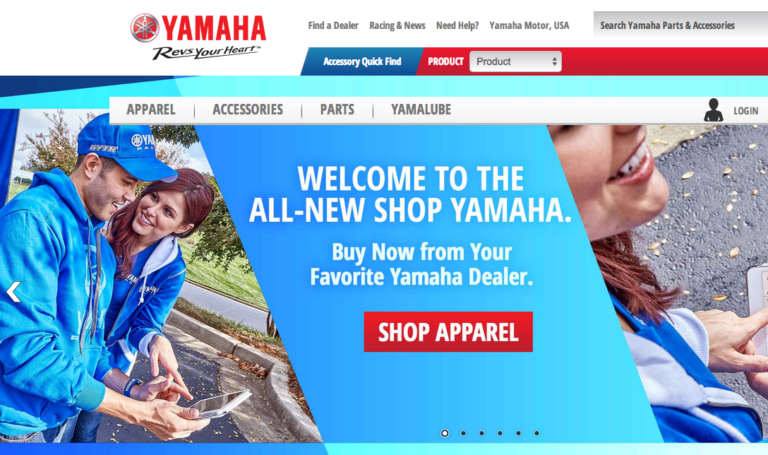 Yamaha Parts and Accessory Group Launches New E-Commerce Online Store
