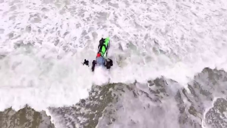 Case of The Mondays: Major Jet Ski Fail at Nelscott Reef Big Wave Classic