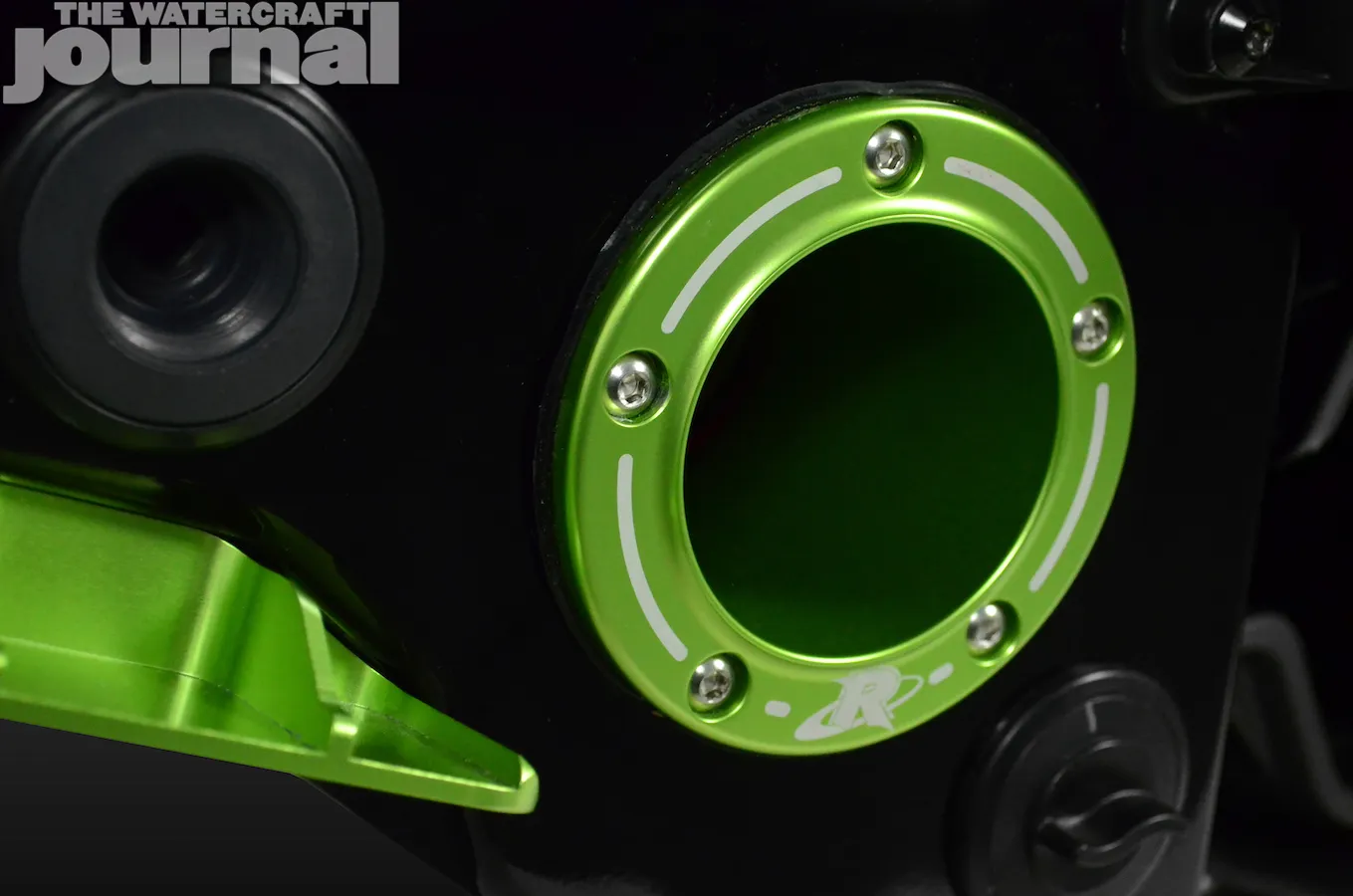 Green Seadoo RXP Exhaust tip