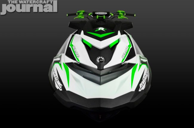 Green Seadoo RXP front