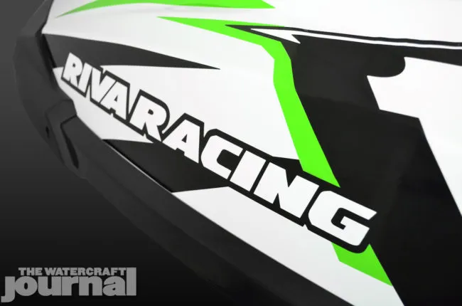 Green Seadoo riva racing logo