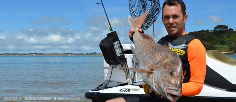 Videos: Jetskifishing.co.nz’s Andrew Hill Hooks 20lbs. Snapper From Sea-Doo GTX