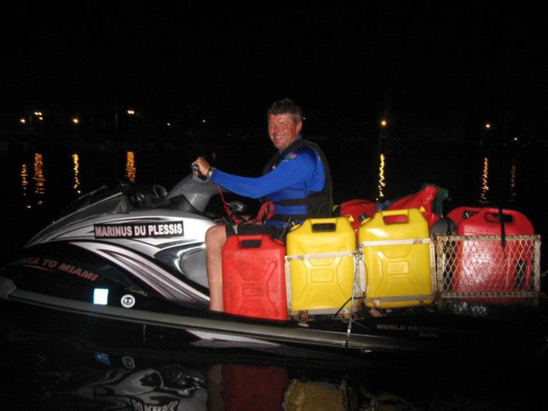 South Africans Earn Guinness World Record For 95 Days on a Jet Ski