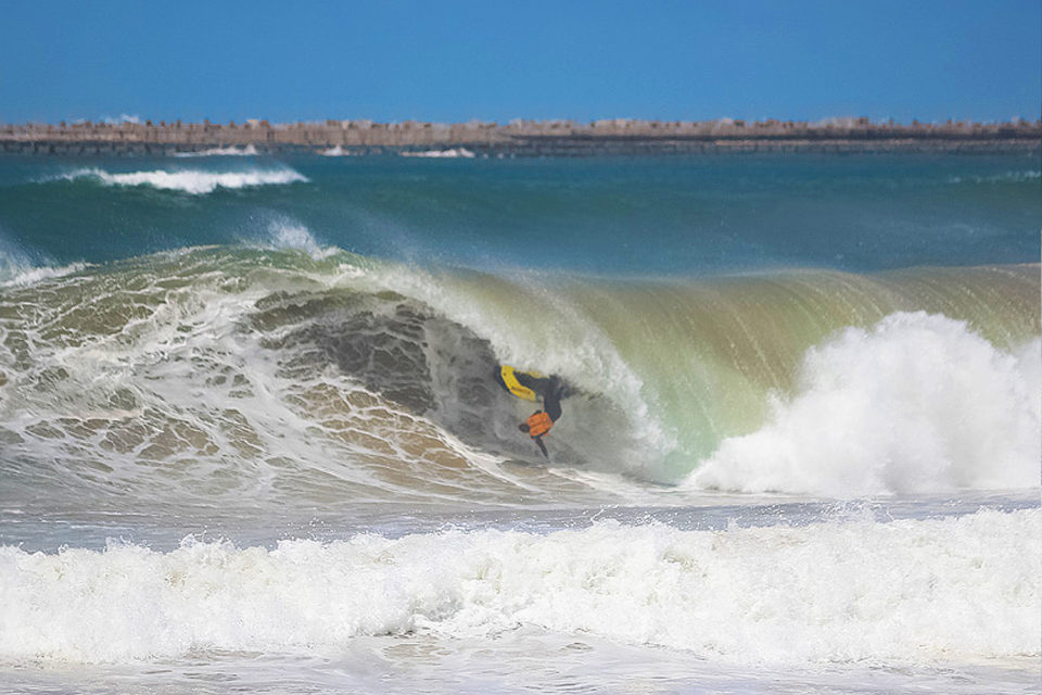 Case of The Mondays: Tow-In Surfer Tries to Barrel a Spark - The
