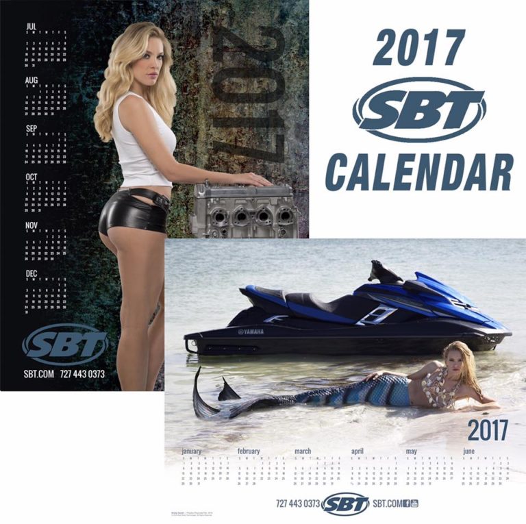 SBT. Inc. Announces 2017 Calendar With Playmate Kristy Garret