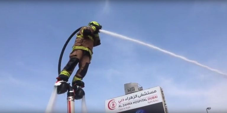 Video: Dubai Firefighters Channel Their Inner Superheroes With “Project Dolphin”
