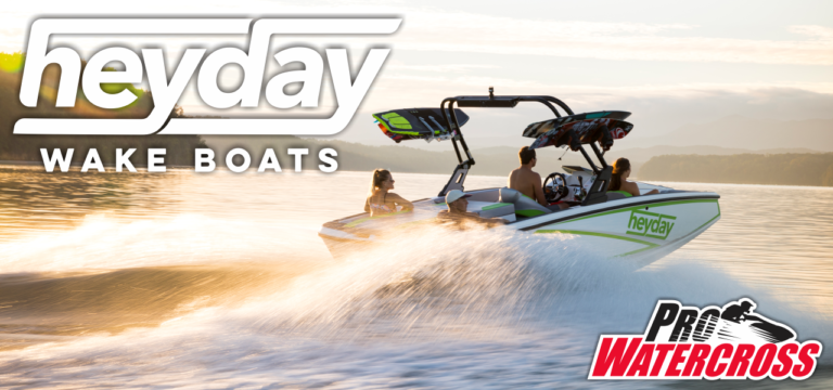 Heyday Wake Boats Boards Pro Watercross as Title Sponsor for 2017