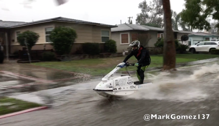 Case of The Humpdays: Mark Gomez’s Perfect Flooded Street Ride