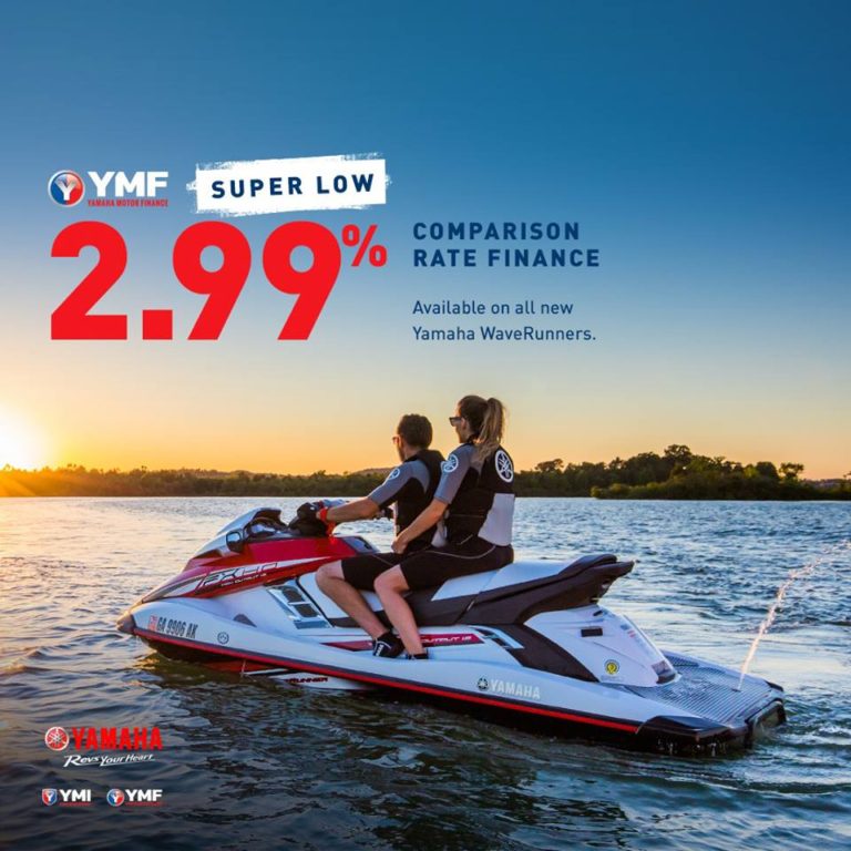 Yamaha Australia Offers 2.99% Finance Rate on Entire WaveRunner Lineup!