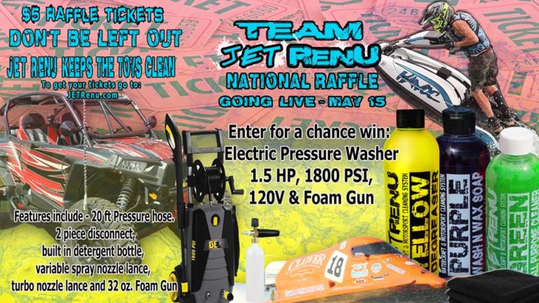 $5 Gets You Into This Huge Jet Renu Raffle