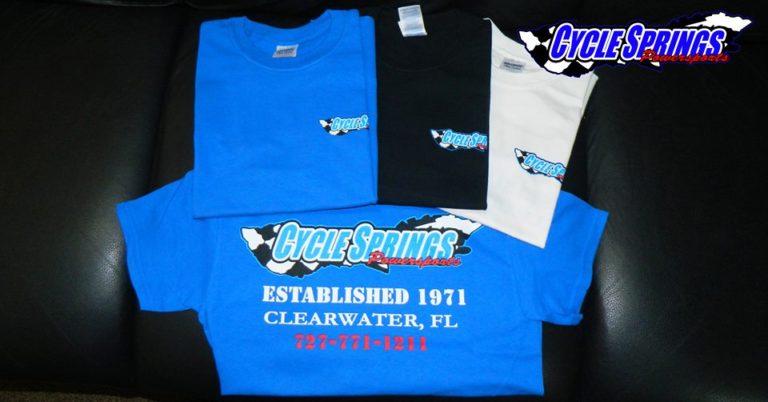 Cycle Springs Powersports Giving Away Free T-Shirts!