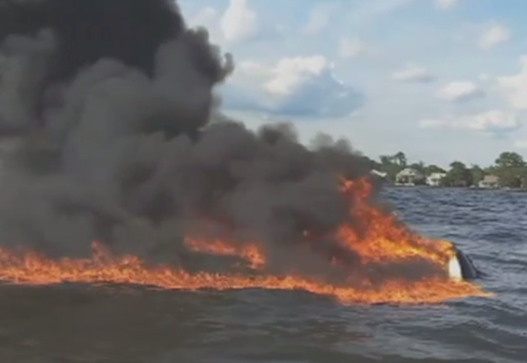 Louisiana Brothers Extinguish Fire With Their PWC