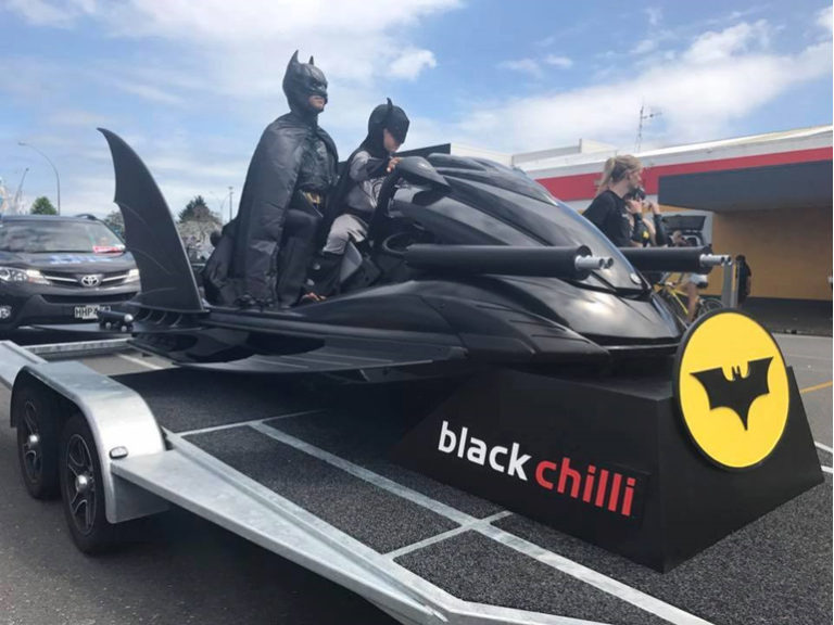 New Zealand Company Builds Their Own Batman Themed Jet Ski