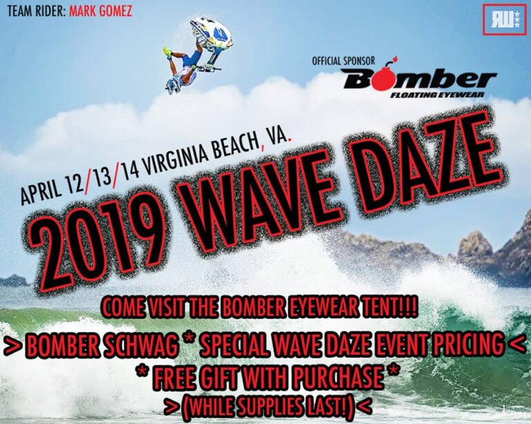 [Redacted] Meet Bomber Eyewear Team at Wave Daze