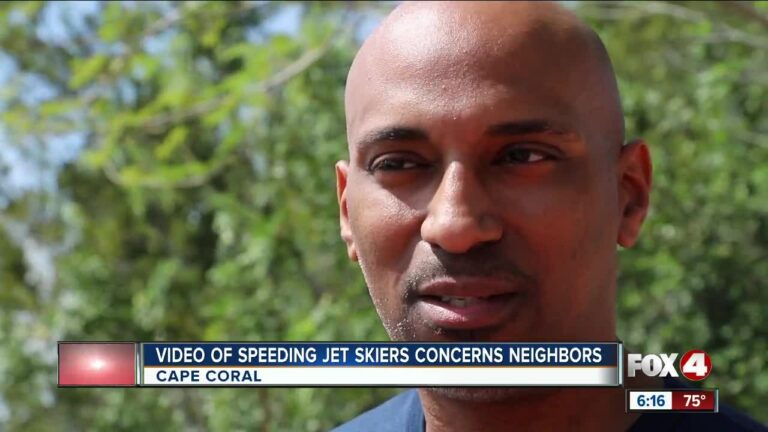Video: Speeding Jet Skiers in Cape Coral get the Green Light