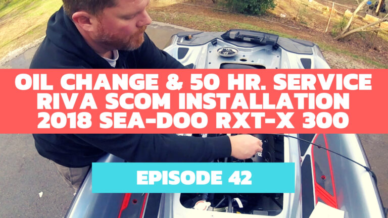 Gallery: Sea-Doo RXT-X 300 50 Hr. Service & RIVA Racing SCOM Installation