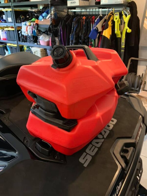 Did Ya Know That You Can Stack SkiDoo Jerry Cans Onto SeaDoos? The