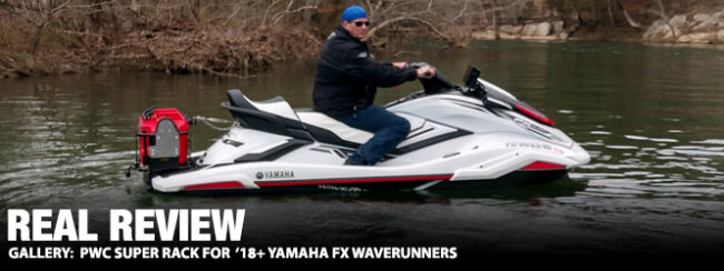 Yamaha Waverunners  PWC Cooler and Fishing Rack