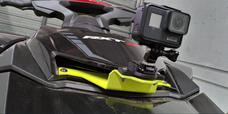 Super Rack’s Action Camera Bracket For ’18-up ST3 Sea-Doos