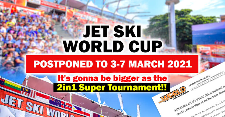 Jet Ski World Cup Postponed Until March 3-7th, 2021; $308,000 Purse