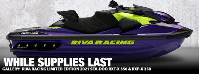 Gallery: RIVA Racing Limited Edition 2021 Sea-Doo RXT-X 350 u0026 RXP-X 350 -  The Watercraft Journal | the best resource for JetSki