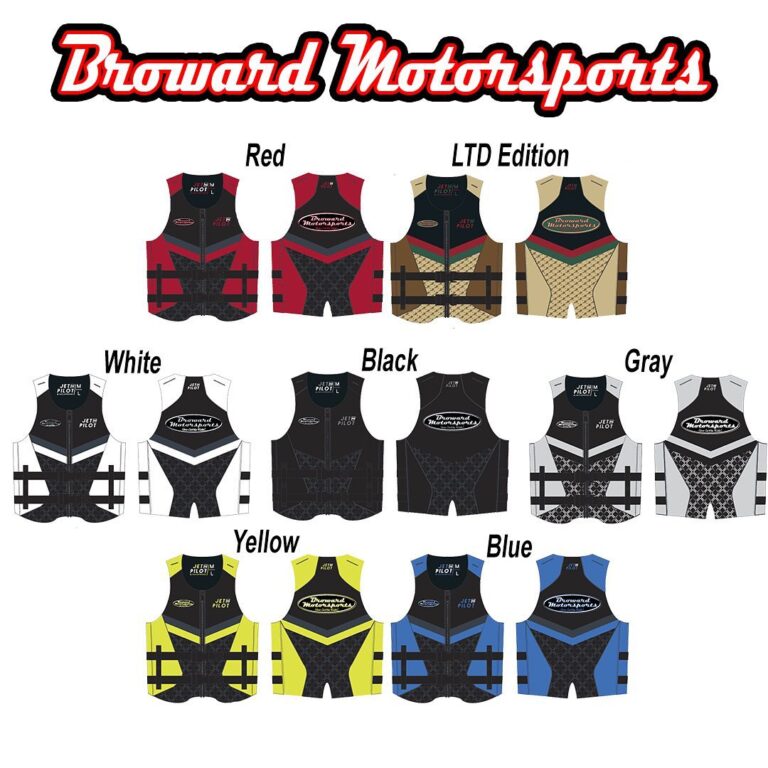 Broward Motorsports Teases BMS-Branded PFDs by JetPilot
