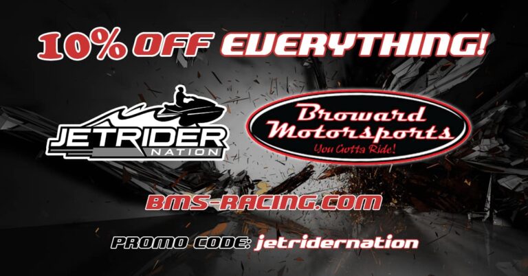 Jet Rider Nation Discount at Broward Motorsports Racing