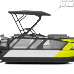 2022 Sea-Doo Switch Cruise 18 -Studio-neon yellow-profile