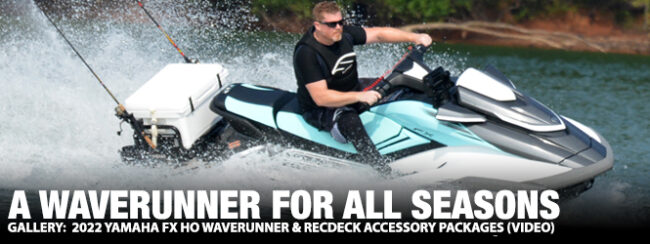 Yamaha Waverunner FX HO Jet Ski Fishing Setup Installation Video 