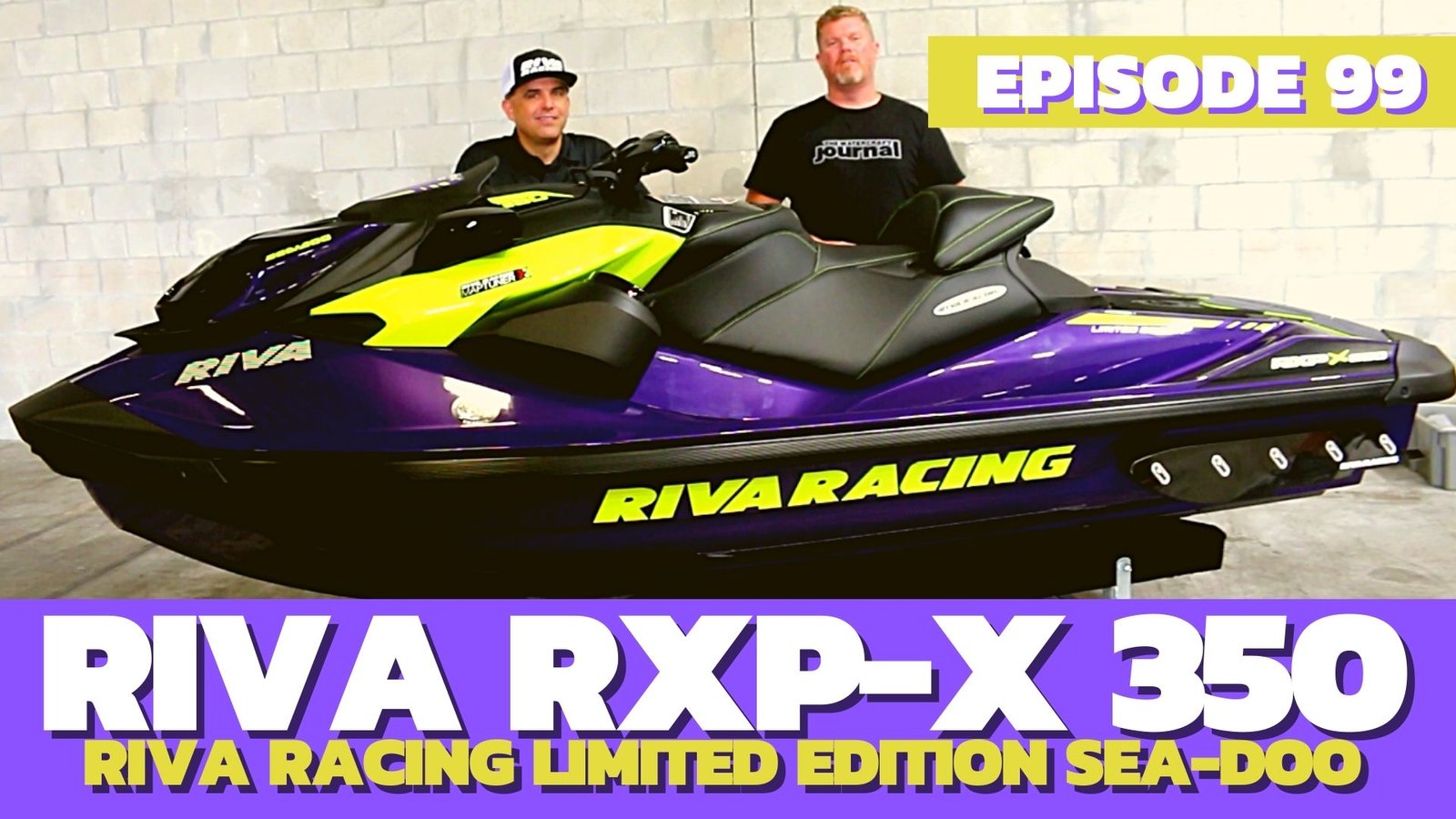 Video: RIVA Racing Limited Edition 2021 Sea-Doo RXP-X 350 