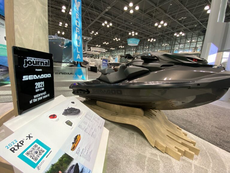 Sea-Doo Celebrates Earning WATERCRAFT OF THE YEAR At New York Boat Show Exhibit