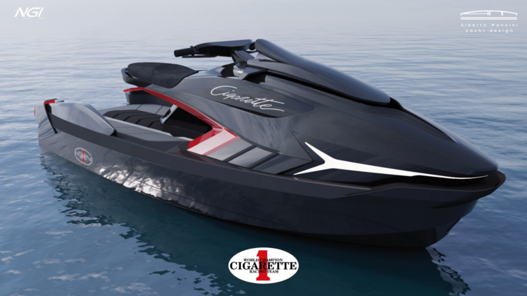 Cigarette Racing Teases $40K All-Electric 2023 E-Jet PWC