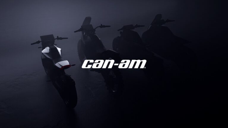 Video: BRP Unveils a Full Lineup Of All-Electric Can-Am Motorcycles for 2024
