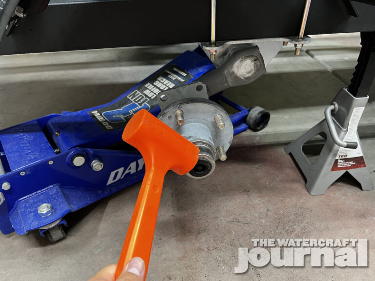 Gallery How To Replace Your Jet Ski Trailer Axle Hubs The Watercraft