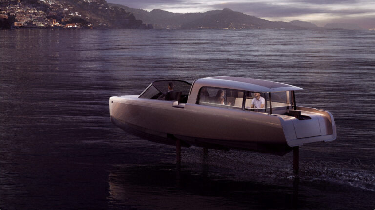Swedish Electric Flying Passenger Boat Debut’s in Venice