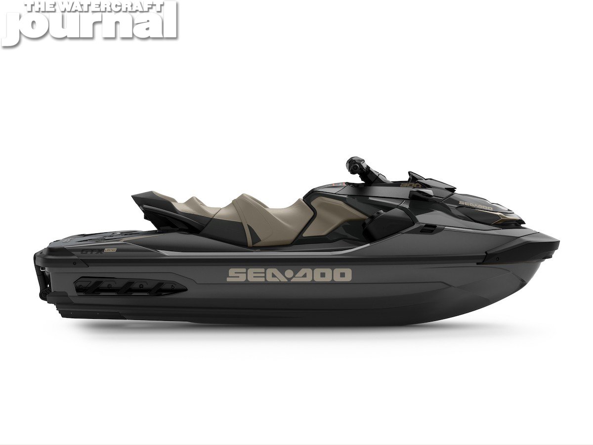 2023 Sea-Doo GTX 300 without SS- Liquid Titanium- Studio2