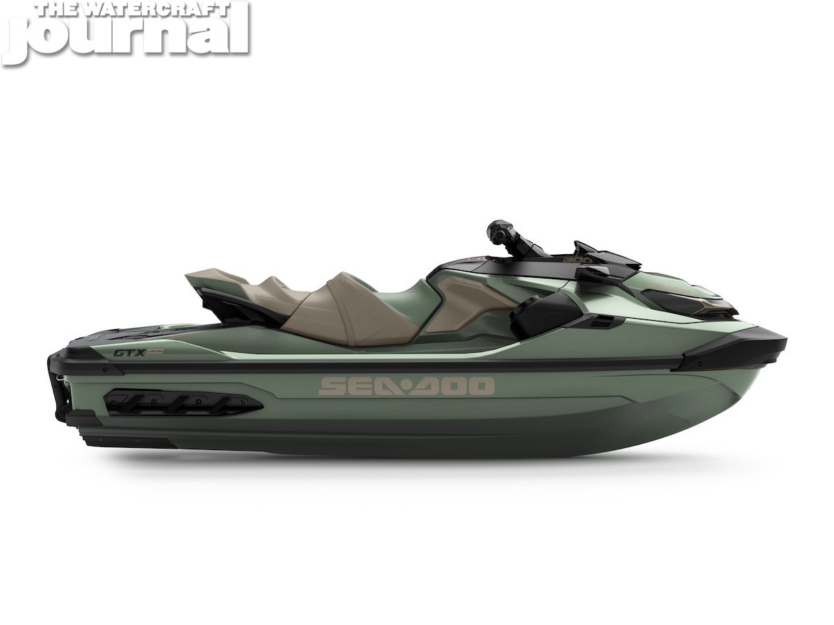 2023 Sea-Doo GTXltd 300 - Studio - profile Metallic Sage