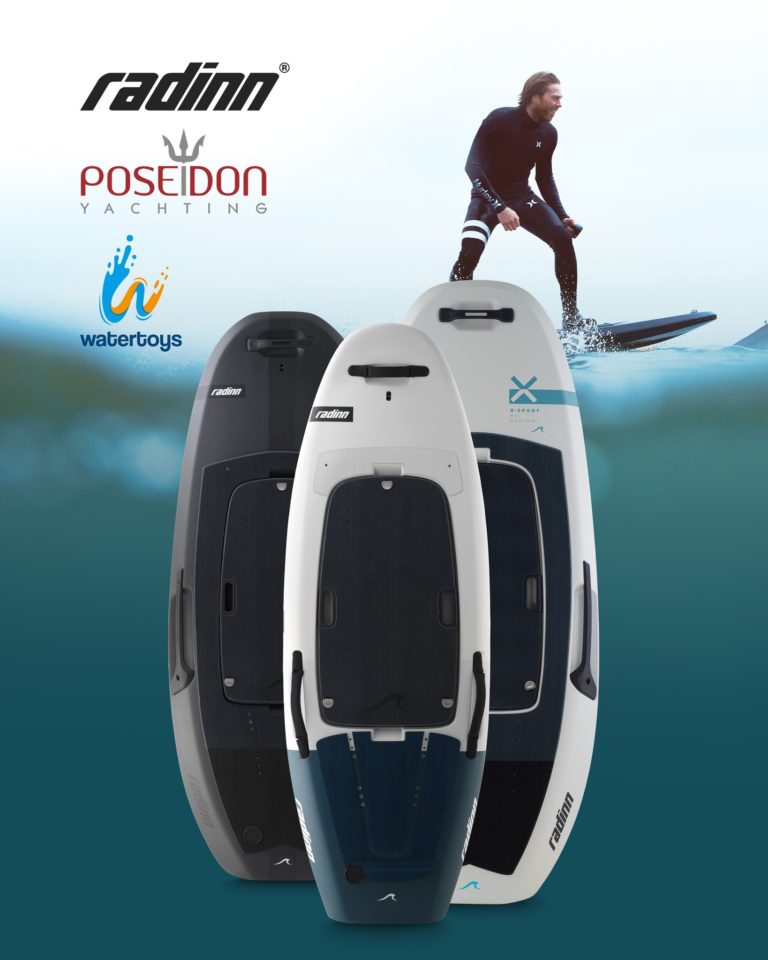 Poseidon Yachting Named Exclusive Distributor of Radinn Jetboards in France