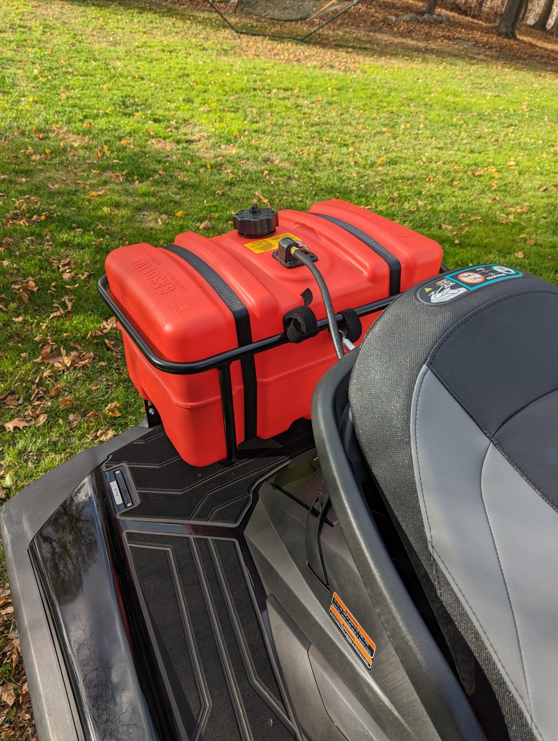 Add Up to 60 MORE Fuel Capacity to Your PWC With The Long Hauler Auxiliary Fuel System Kit