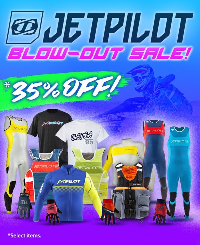 Get Geared Up For Summer at RIVA Racing’s Jetpilot Blow-Out Sale