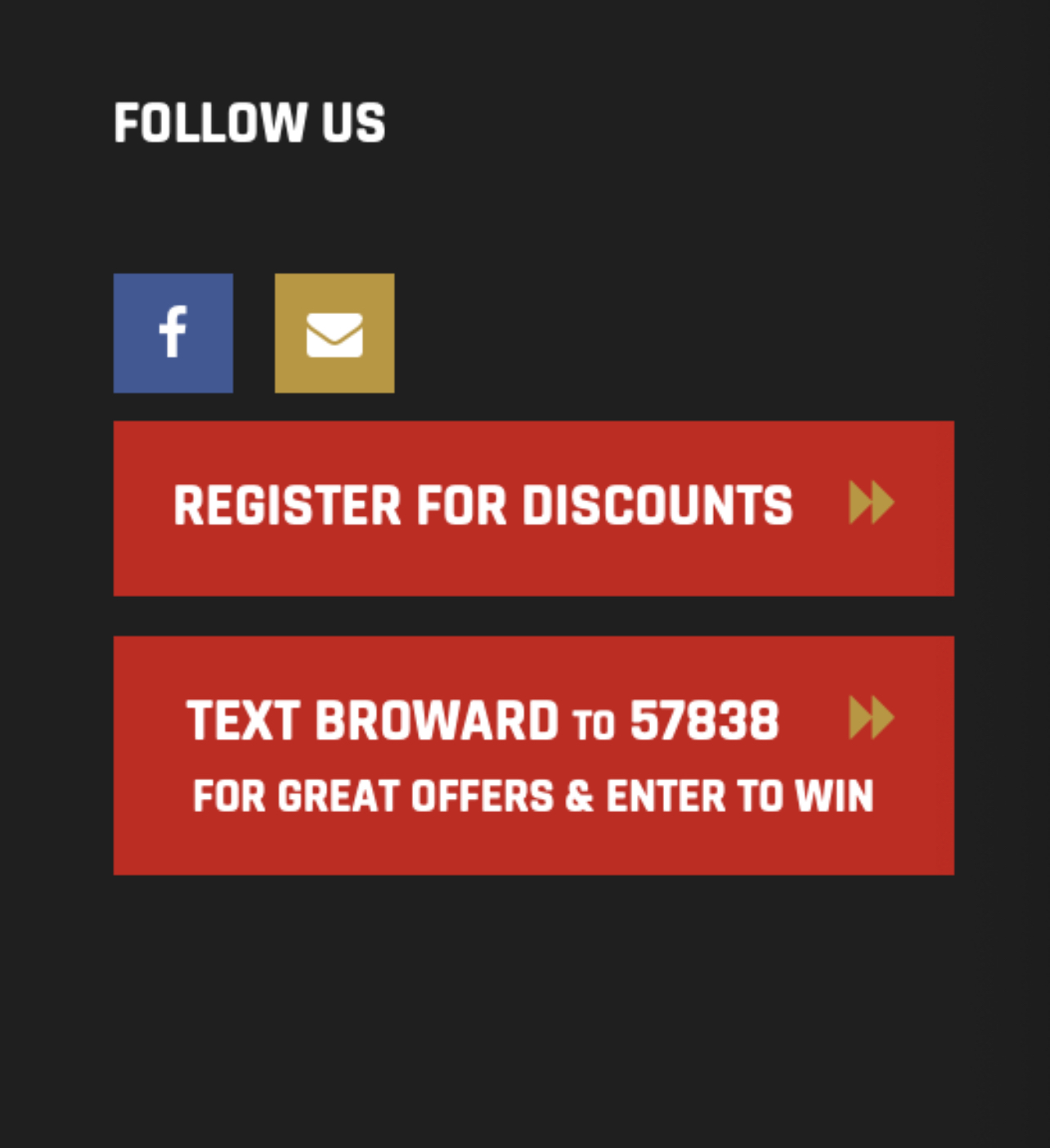 Save HUGE On Broward Motorsports Products By Joining Text Club The 