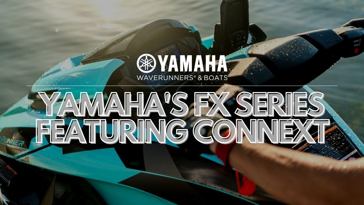 Video: Yamaha WaveRunners Connext System Update for 2024 - The ...