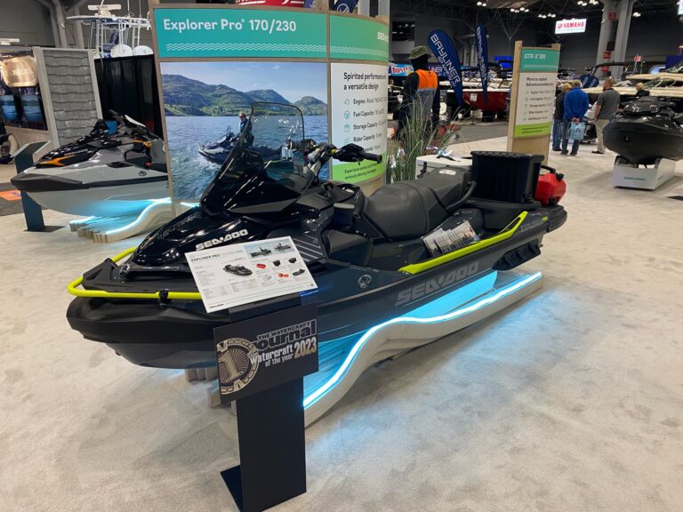 Sea-Doo Celebrates Watercraft of The Year Award at New York Boat Show