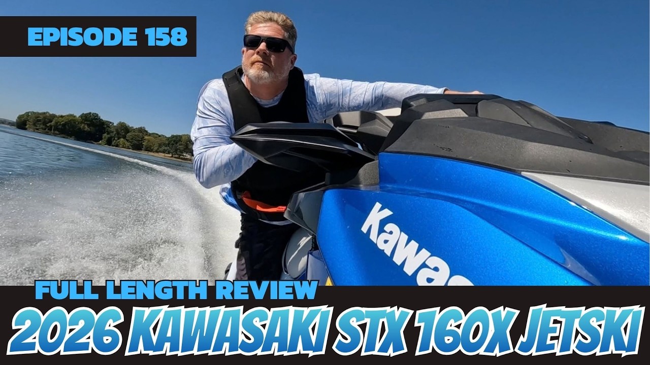 Gallery: 2026 Kawasaki STX 160X JetSki Review